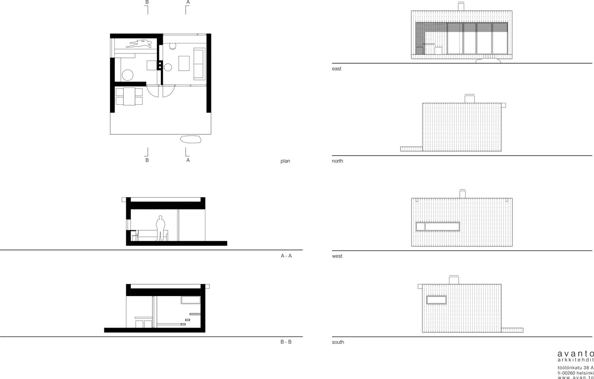 Four-cornered Villa