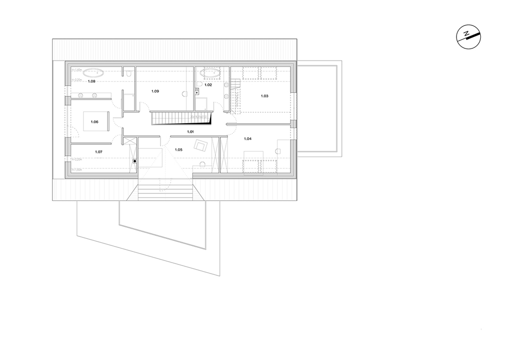 The Lesser Polish Eaves Villa 